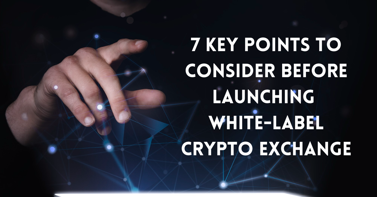 7 Key Points to Consider Before Launching White Label Crypto Exchange